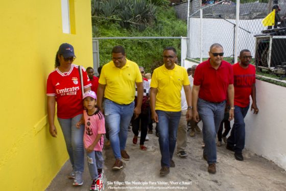 Inauguração da Modernização e Arrelvamento do Campo de Ponta Verde