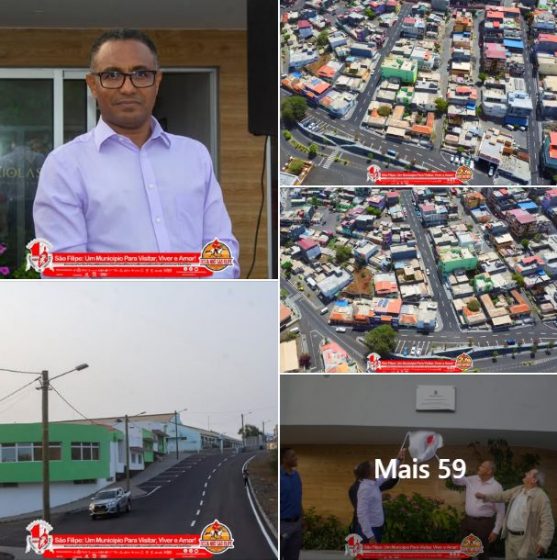 Inauguração da Asfaltagem das Vias Urbanas e Periféricas  da Cidade de São Filipe