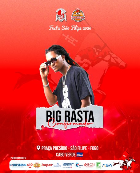 Festa São Filipe 2026 – Big Rasta Confirmado
